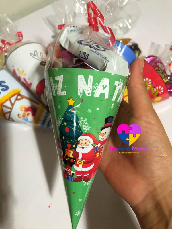 Lembrancinha - Cones Natalinos: 6 Modelos Exclusivos - Imagem 5