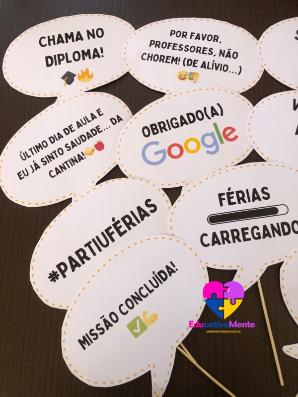 Plaquinhas Divertidas para a Aula da Saudade - Imagem 8
