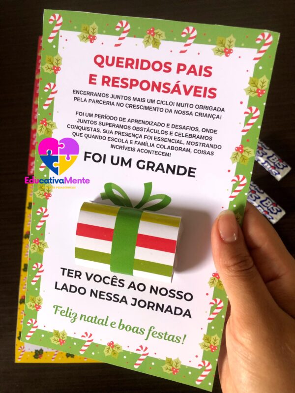 Combo Cartões Natalinos: 4 modelos - Imagem 5