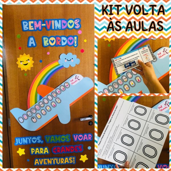 Kit volta às aulas - “Bem-Vindos a Bordo!”