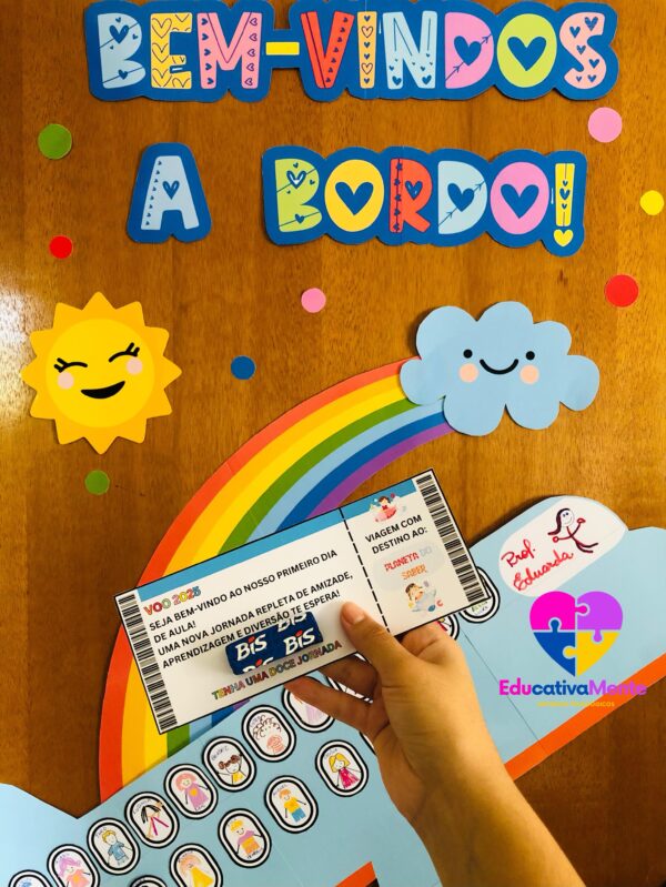 Kit volta às aulas - “Bem-Vindos a Bordo!” - Imagem 3
