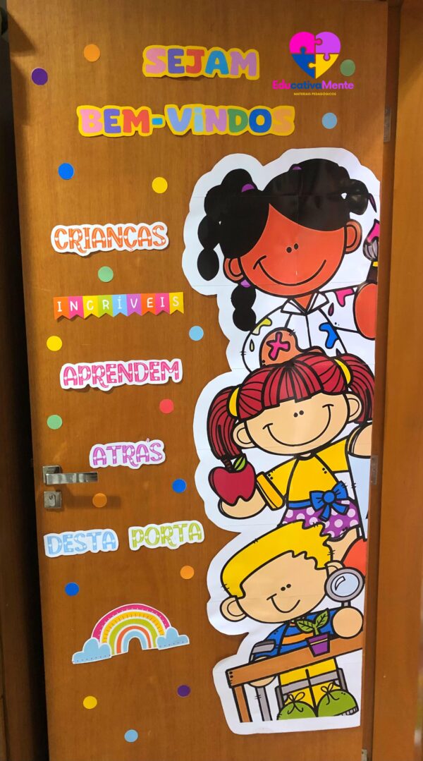 Painel Bem-Vindos para Porta - Imagem 2