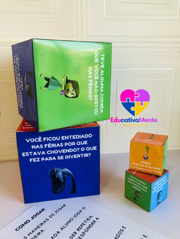 Dado Divertida Mente Volta às Aulas - Emoções e Memórias - Imagem 3