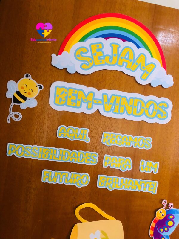 Painel Jardim de Possibilidades – Boas-Vindas para a Volta às Aulas - Imagem 4