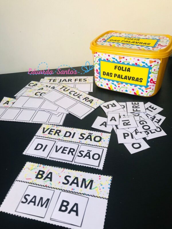 ATIVIDADE - FOLIA DAS PALAVRAS - Imagem 3