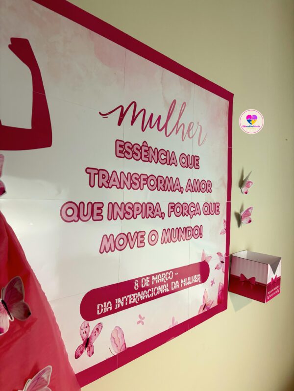 Painel Dia da Mulher – INSPIRAÇÃO & AMOR - Imagem 6