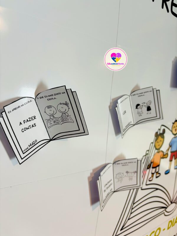 PAINEL COLABORATIVO + LEMBRANCINHA - DIA DA ESCOLA - Imagem 3