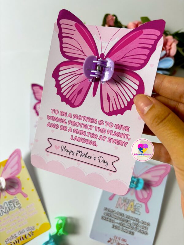 Lembrancinha Dia das Mães - Borboleta - Imagem 2