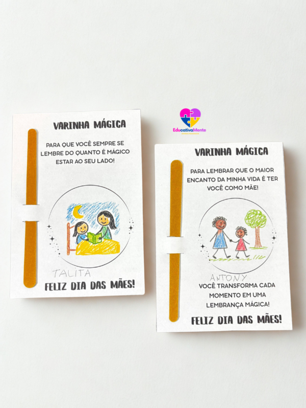 Cartão Varinha Encantada - Dia das Mães - Imagem 5
