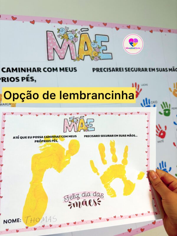 Kit Painel + Lembrancinha para o Dia das Mães - Imagem 8