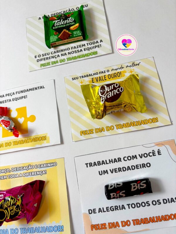 LEMBRANCINHA DIA DO TRABALHO – PDF COM 5 MODELOS - Imagem 7