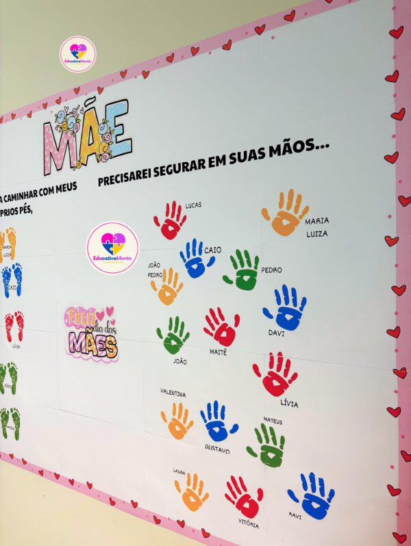 Kit Painel + Lembrancinha para o Dia das Mães - Imagem 6