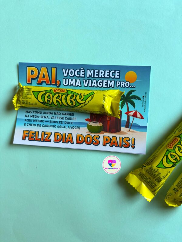 Kit Cartões Dia dos Pais – Caribe - Imagem 5