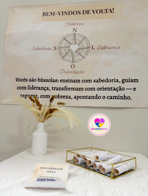 Kit Acolhimento Pedagógico - Bússola: Bem-vindos de Volta - Imagem 2
