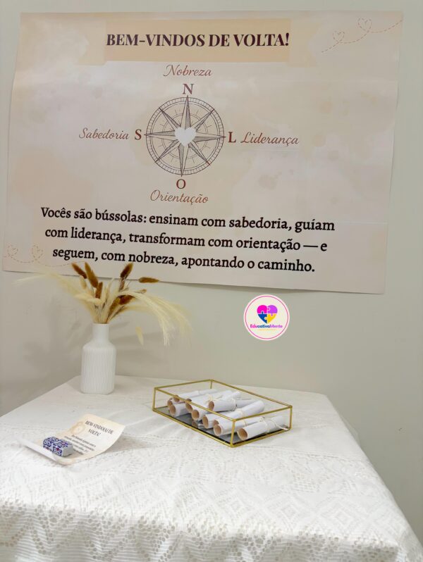 Kit Acolhimento Pedagógico - Bússola: Bem-vindos de Volta - Imagem 4