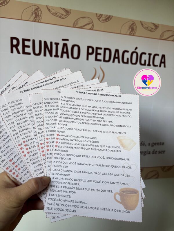 Kit Reunião Pedagógica – Filtro de Café - Imagem 3